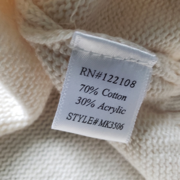 Ye Mak Heart Sweater Sz M - Picture 5 of 7